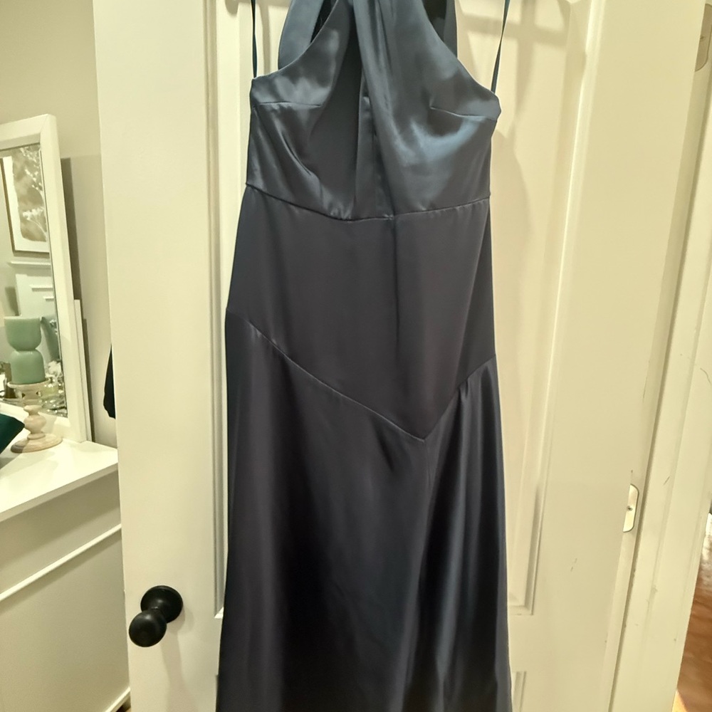 Ted Baker Midnight Blue Backless Dress